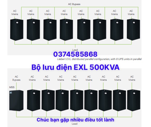 Bộ lưu điện 500KVA